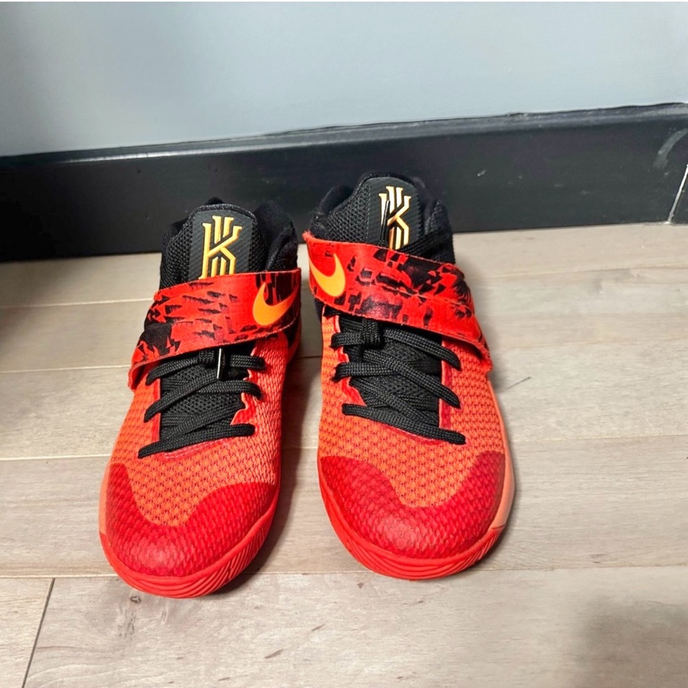 Nike Kids Red Basketball Shoes